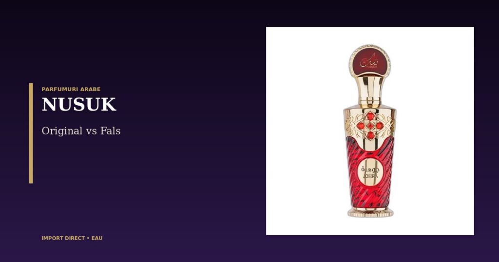 Cum recunoști un parfum arabesc original vs fals — 7 semne